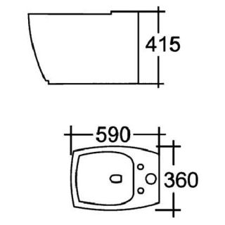 Биде Cezares Flamingo CZR-612
